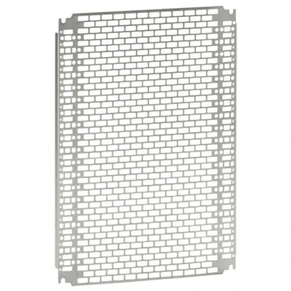 036007 Legrand Plaque perforée Lina25 pour coffret Atlantic , Atlantic Inox HxL: 300x200mm