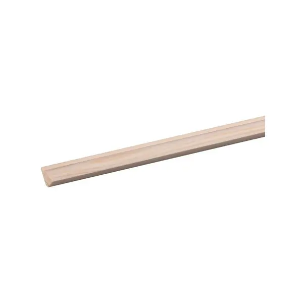 Moulure de plafond en pin 270 x 1,6 x 1,6 cm