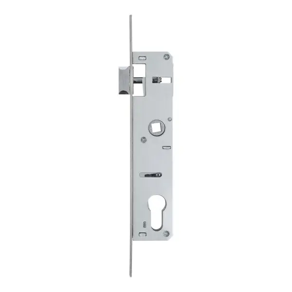 Serrure à encastrer acier axe 21 mm 240 x 22 mm AG S