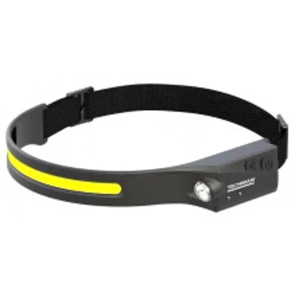 Lampe frontale bandeau sensor Lampe frontale bandeau LED COB + XPE - 280 Lumens Batterie lithium Li-ion 1200 mAh - TECHMAN