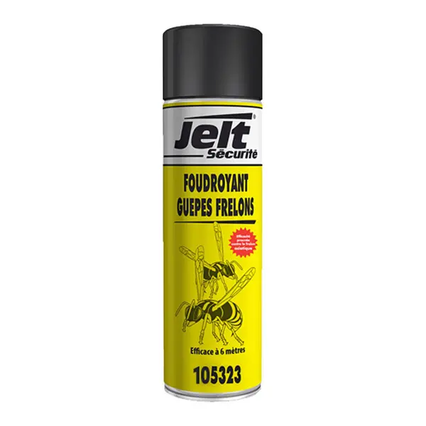 JELT Foudroyant guèpes et frelons aérosol de 750 ml - 105323