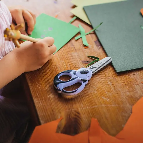 Ciseaux Enfants panda 13 cm - FISKARS