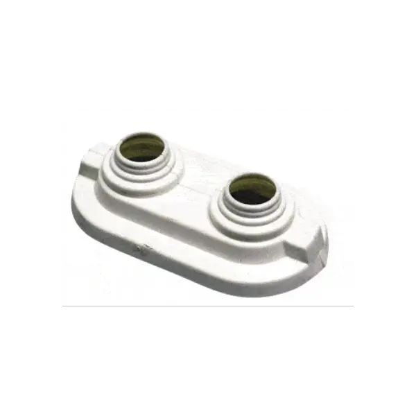 ROSACE DOUBLE POUR DIAM EXTERIEUR DE TUBE 14/16/17/20MM ET UN ENTRAXE DE 40MM