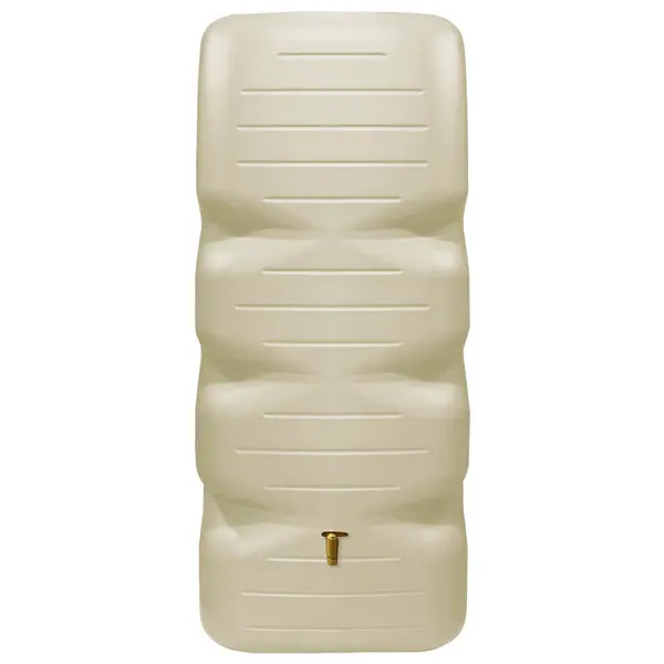 Récupérateur d'eau Cubus 340 L sable avec robinet PE