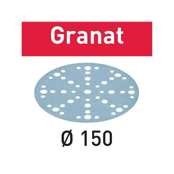 FESTOOL 50 ou 100 Abrasifs Granat STF Ø150mm