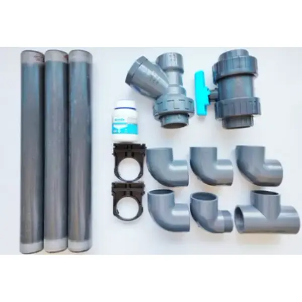 Kit Canalisation vrac PVC 63 - pour pompe sortie 2" F ou M