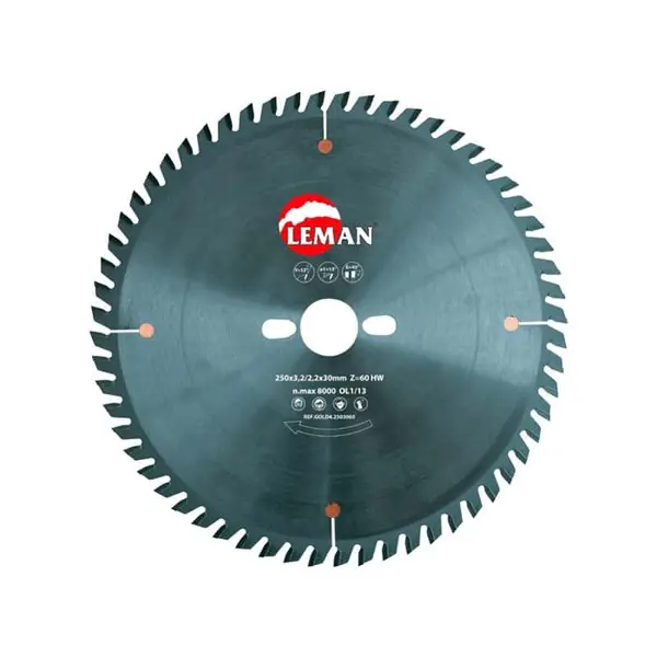LEMAN Lame de scie circulaire de finition 300x3.2/2.2x30 72TP - GOLD4.3003072
