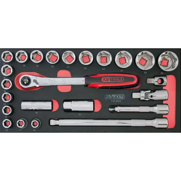 Composition d'outils 4 tiroirs pour servante, 241 pièces