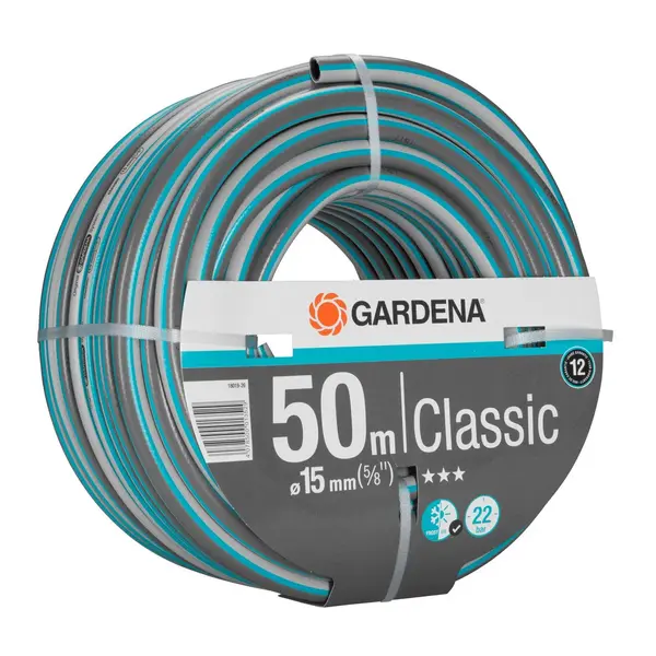 Tuyau d'arrosage Classic Ø 15 mm - 50 m - GARDENA