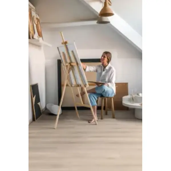Lame de sol vinyle clipsable avec sous-couche intégrée - SPIRIT SOUL 55 Rigid Click - Lara - 1524 x 228 x 6 mm - Couche d'usure de 0,55 mm