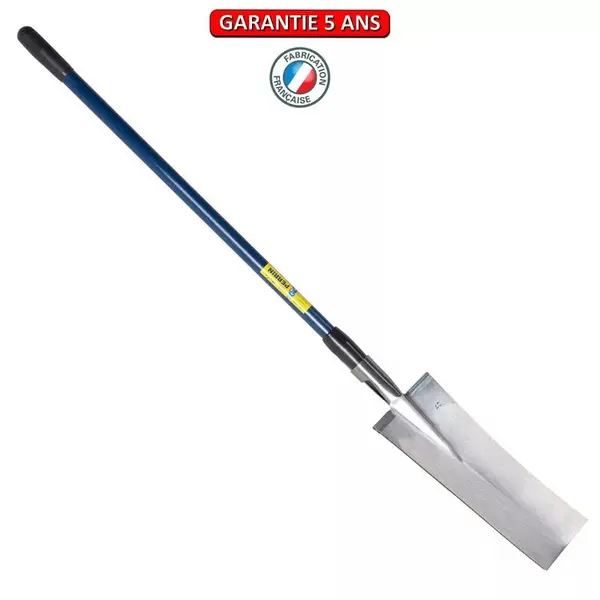 Louchet terrassier à anneau 40 manche composite bleu 106 cm - PERRIN