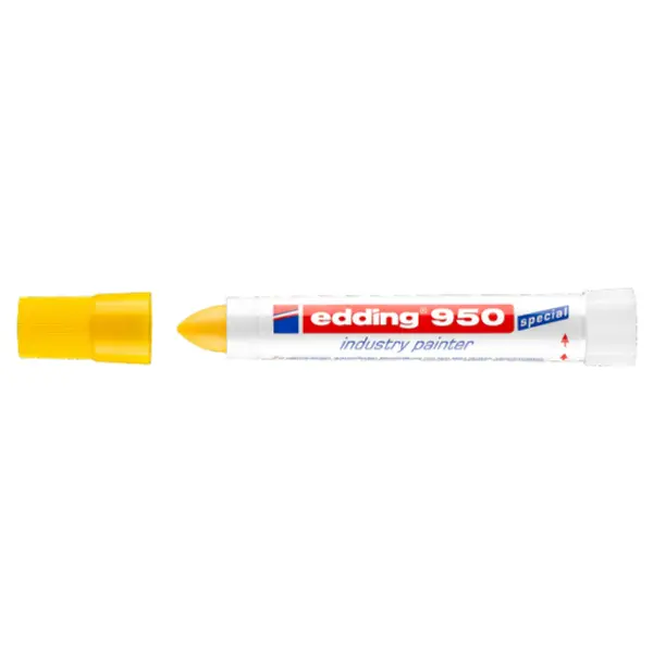 Marqueur Special Industrie Jaune 950 Edding