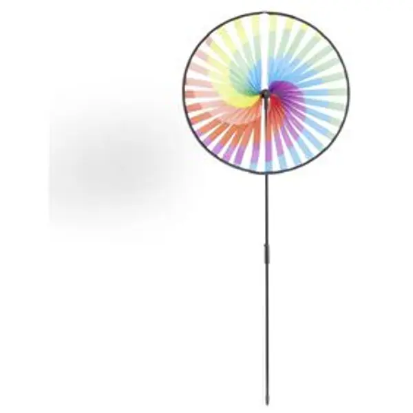 Moulin à vent multicolore à planter Ø40xH98cm