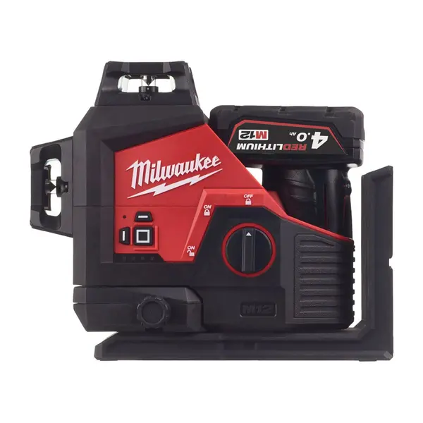 MILWAUKEE Laser 3 lignes vert 12V 4Ah - M12 3PL-401C - 4933478102