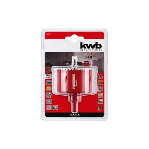 Scie trépan bi-metal 68mm - KWB by Einhell