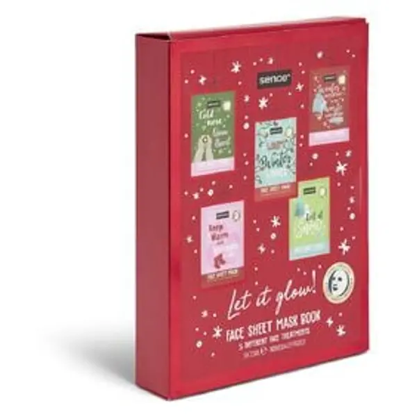 Coffret cadeau 5 masques visage Sence 23ml - Let it Glow
