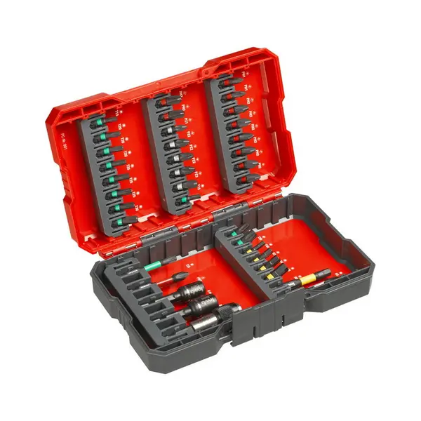 Coffret de 37 embouts impact pour machines à percussion - KWB by Einhell