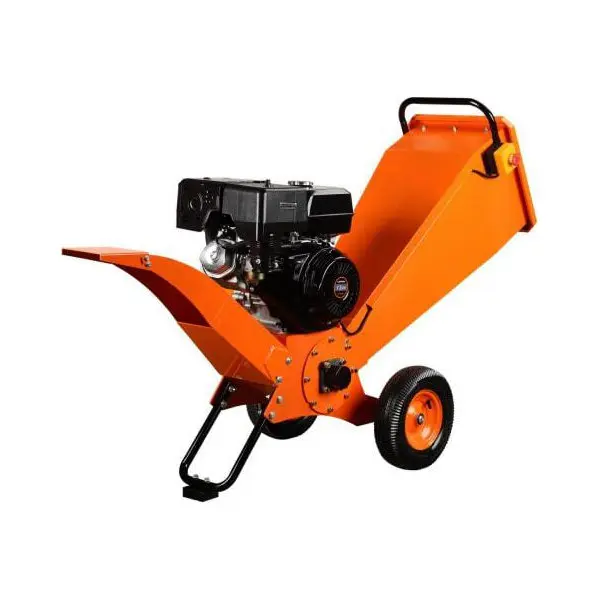 Broyeur thermique 420 cm3 coupe branchages 10 cm avec roues