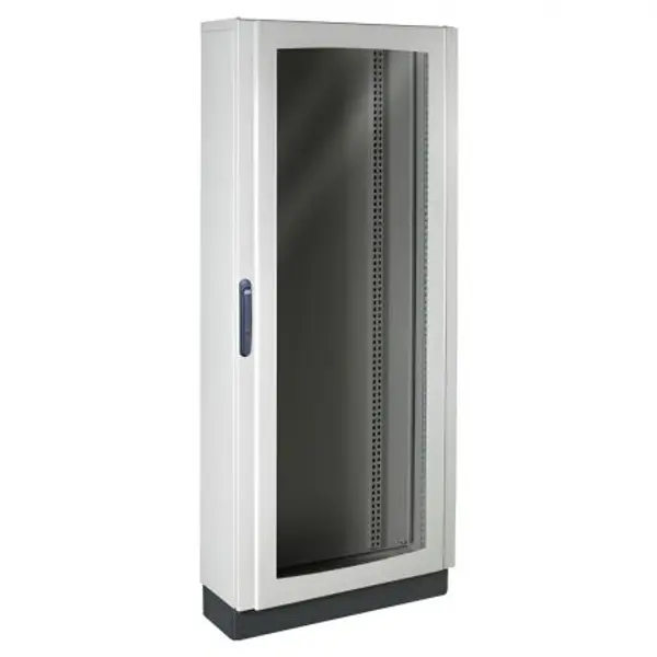 55SUP216288PT IDE - Armoire électrique IDE étanche IP55 en métal 2110x730x250mm - 12x24 modules - porte vitrée