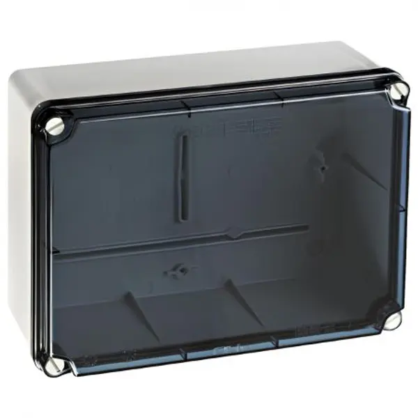 ELT231 IDE Boite étanche IP67 avec couvercle transparent - Bord lisse - HxLxP 186x246x101