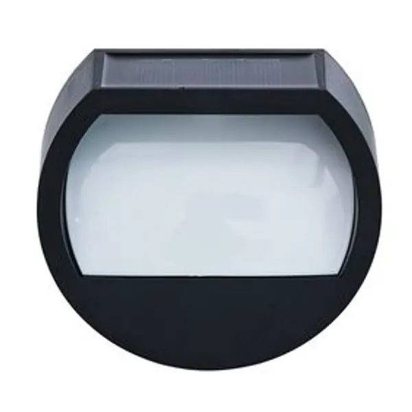 Lampe solaire 2 LED noir