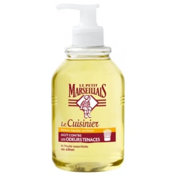 Le Petit Marseillais Savon Liquide Cuisinier Citron