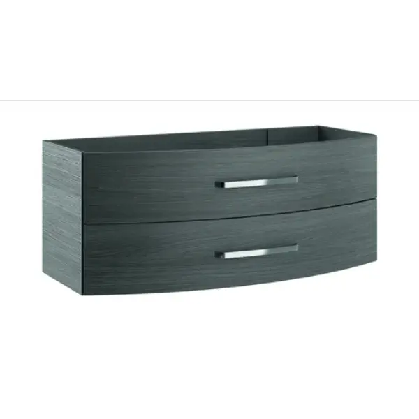 Caisson meuble suspendu Ancodesign avec Led - Graphite structuré