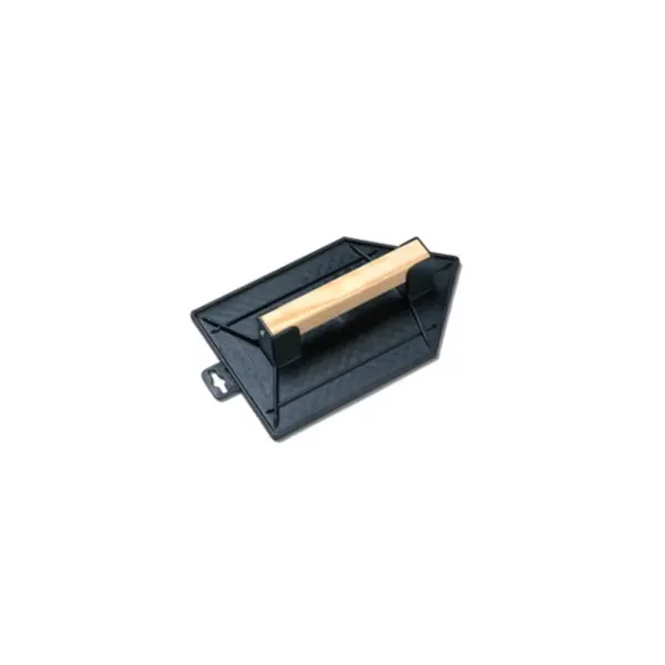 Taloche noir manche bois pointue 27x18cm Vinmer