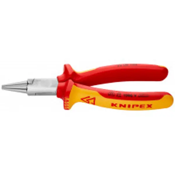 Pince bec rond 1000v 22.06.160 160 mm 175 g - KNIPEX
