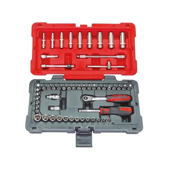 KS TOOLS Coffret douilles et accessoires ULTIMATE 1/4", 54 - 922.0654
