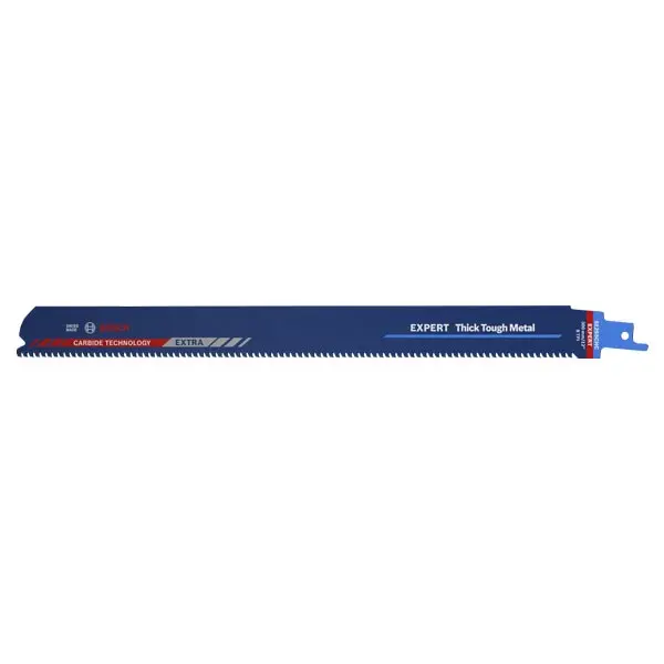 Lame Scie Sabre Carbure Métal S1255C 300mm bte de 10 Bosch