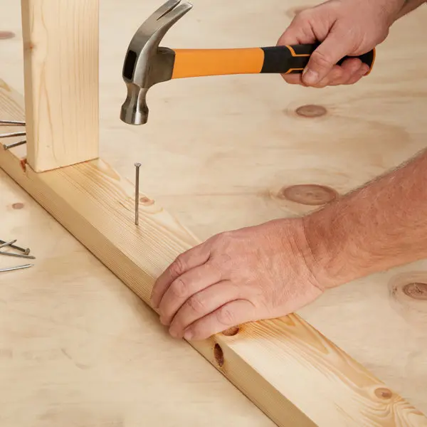Boite de 5 kg de pointes à tête ronde 2.2 x 45 mm acier