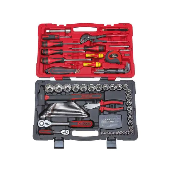 KS TOOLS Coffret douilles et accessoires ULTIMATE 1/2"-1/4", 101 - 922.0701