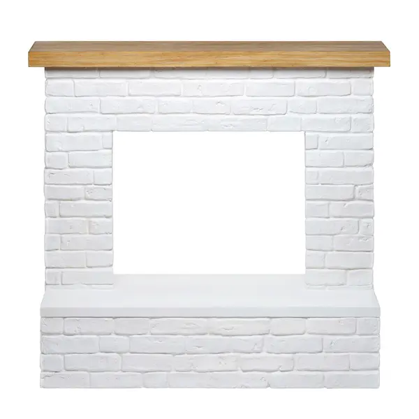 Habillage de cheminée - modèle ROLF - blanc - compatible PowerFlame, PowerFlame 2, ZenFlame et FreeFlame - TAGU