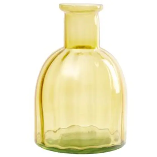 Vase en verre coloré H16cm