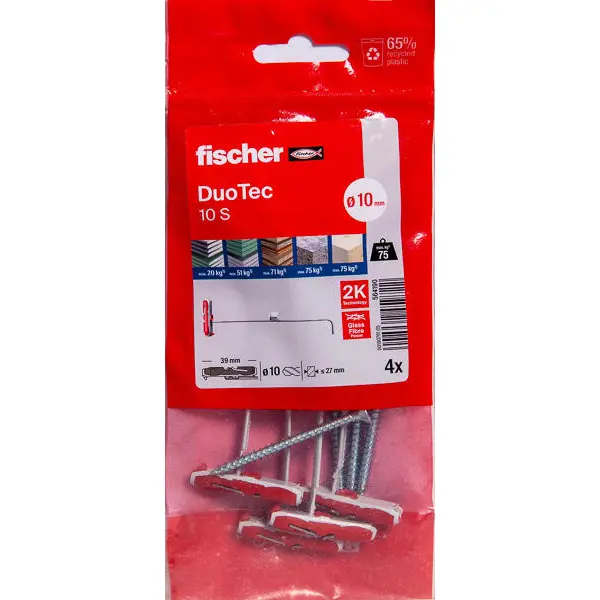 Cheville à bascule FISCHER DUOTEC S/4B - FISCHER