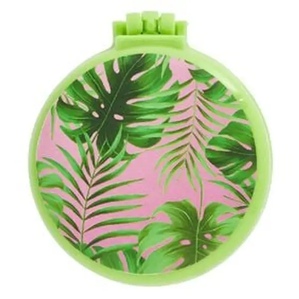 Mini brosse miroir rose