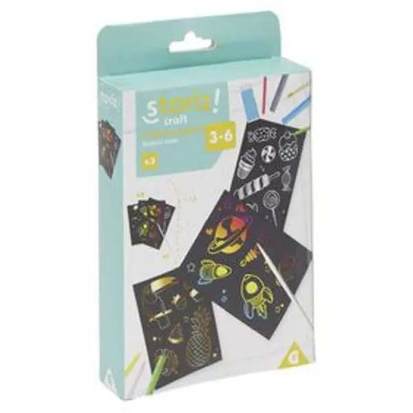 Coffret activité créative 3à6ans (4 modèles)