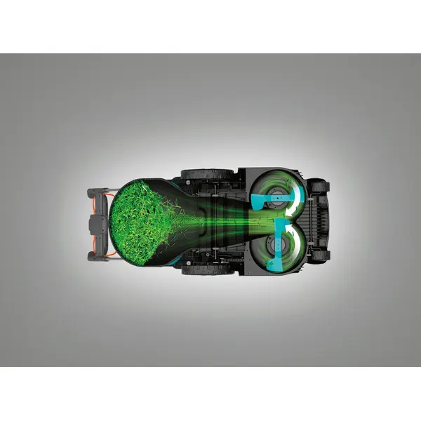 Tondeuse à batterie double lame - PowerMax Duo 46/36V P4A - 46 cm - Jusqu’à 375 m² - GARDENA