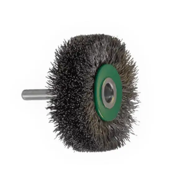 Brosse Circ. Tige De 6 Mm D50Mm Ép.17 Mm Inox Ondulé 0,20Mm Osborn