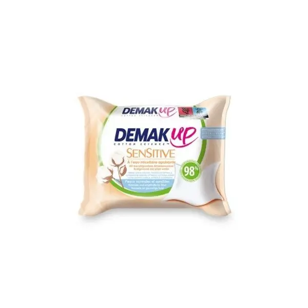 Lingettes démaquillantes sensitive - DEMAKUP