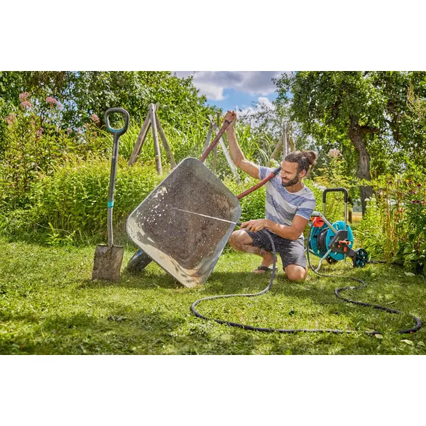 Kit tuyau Liano™Life 25m, Ø 13mm + pièces GARDENA System - léger et résistant - GARDENA
