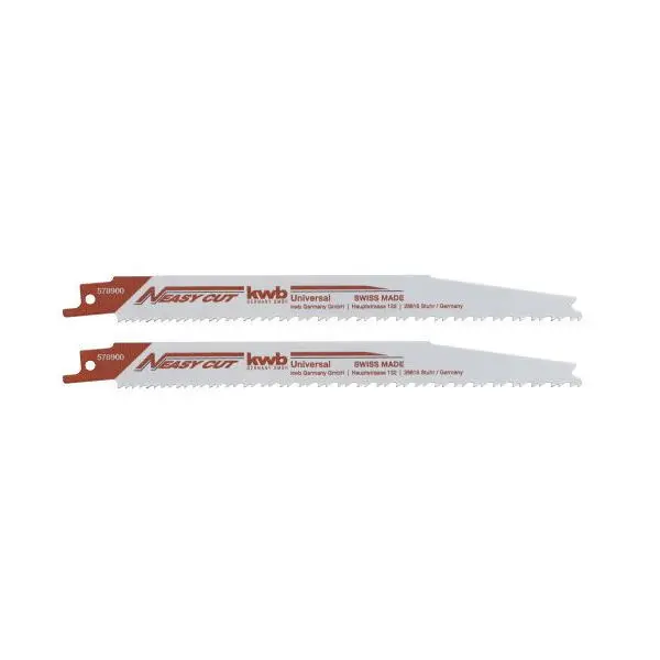 2 lames sabres EASY CUT, 205/180 mm - KWB by Einhell