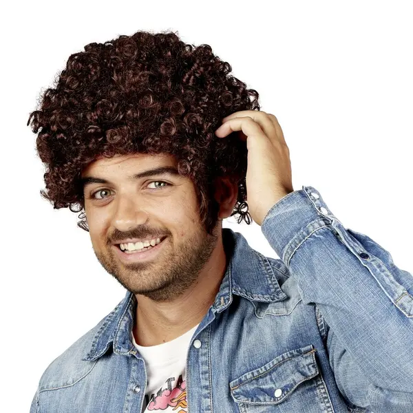Perruque Rockstar noir
