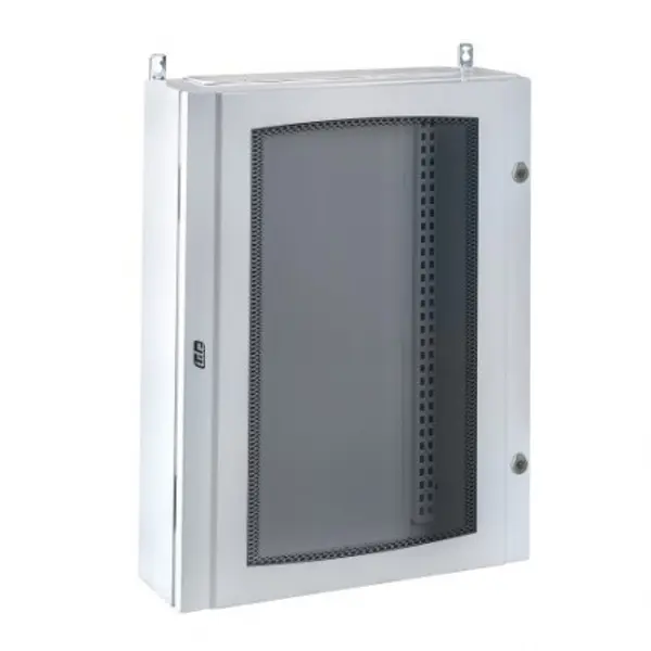 65SUP96120PT IDE - Armoire électrique industrielle étanche IP65 - 120 modules - Porte vitrée - Atlantic IDE