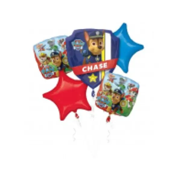 Bouquet de 5 ballons Paw Patrol 3272301