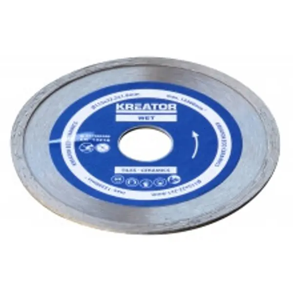 Disques diamant carrelage, faïence - promo 3 disques 125 mm 22,2 mm 1,9 mm - Kreator