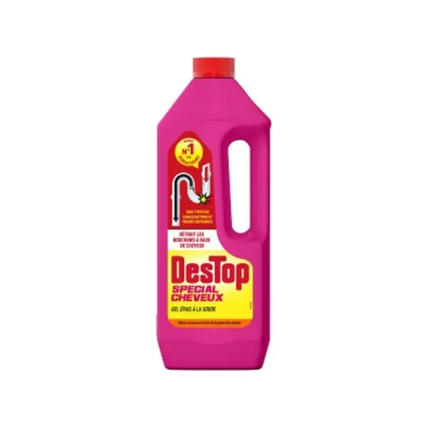 Destop Gel Déboucheur Special Cheveux 1L