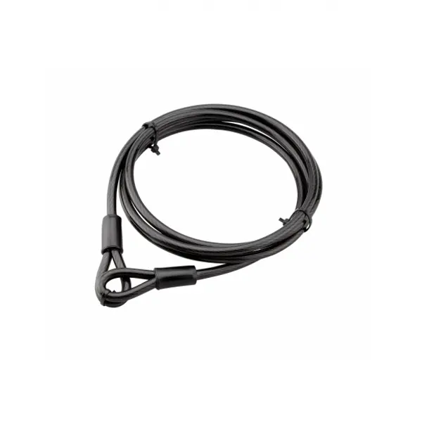 Câble antivol Twisty, vélo, abris de jardin, Ø 8, 2.00m, acier gaine PVC - THIRARD