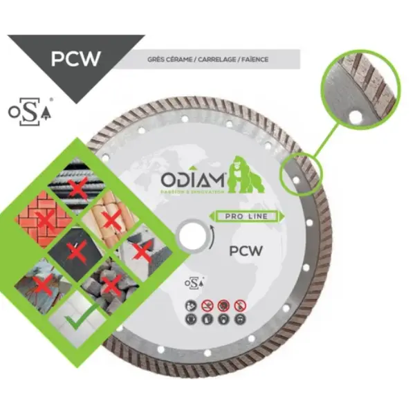 Disque diamant PCW